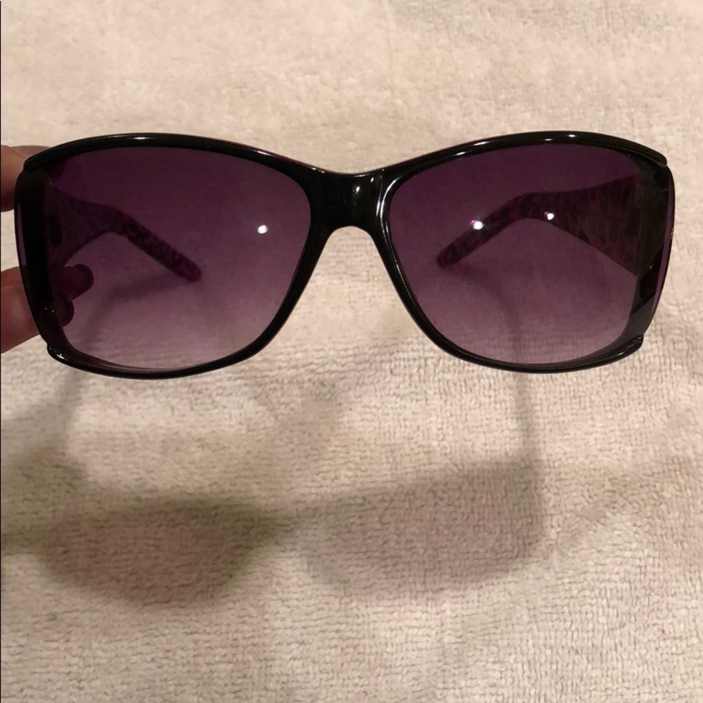 Betsy Johnson Cheetah Print Sunglasses